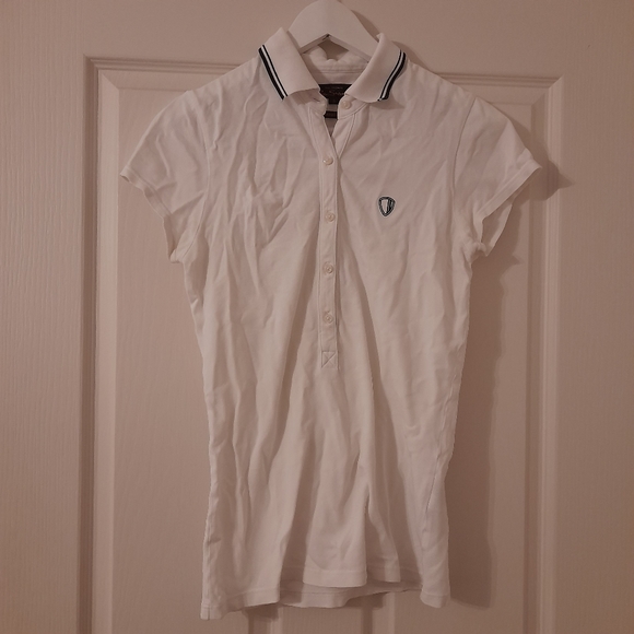 Ben Sherman Tops - Ben Sherman White Ladies Polo Size S